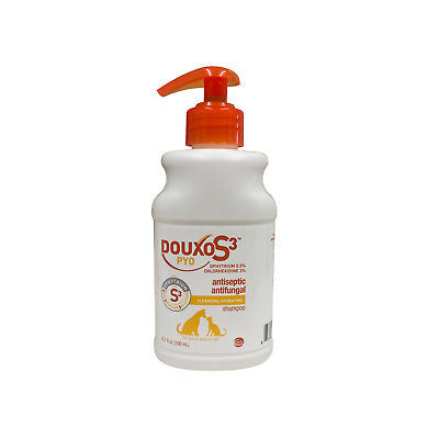 Douxos3 Pyo Chlorhexidine + Ophytrium Shampoo 6.7 Oz. (200ml)