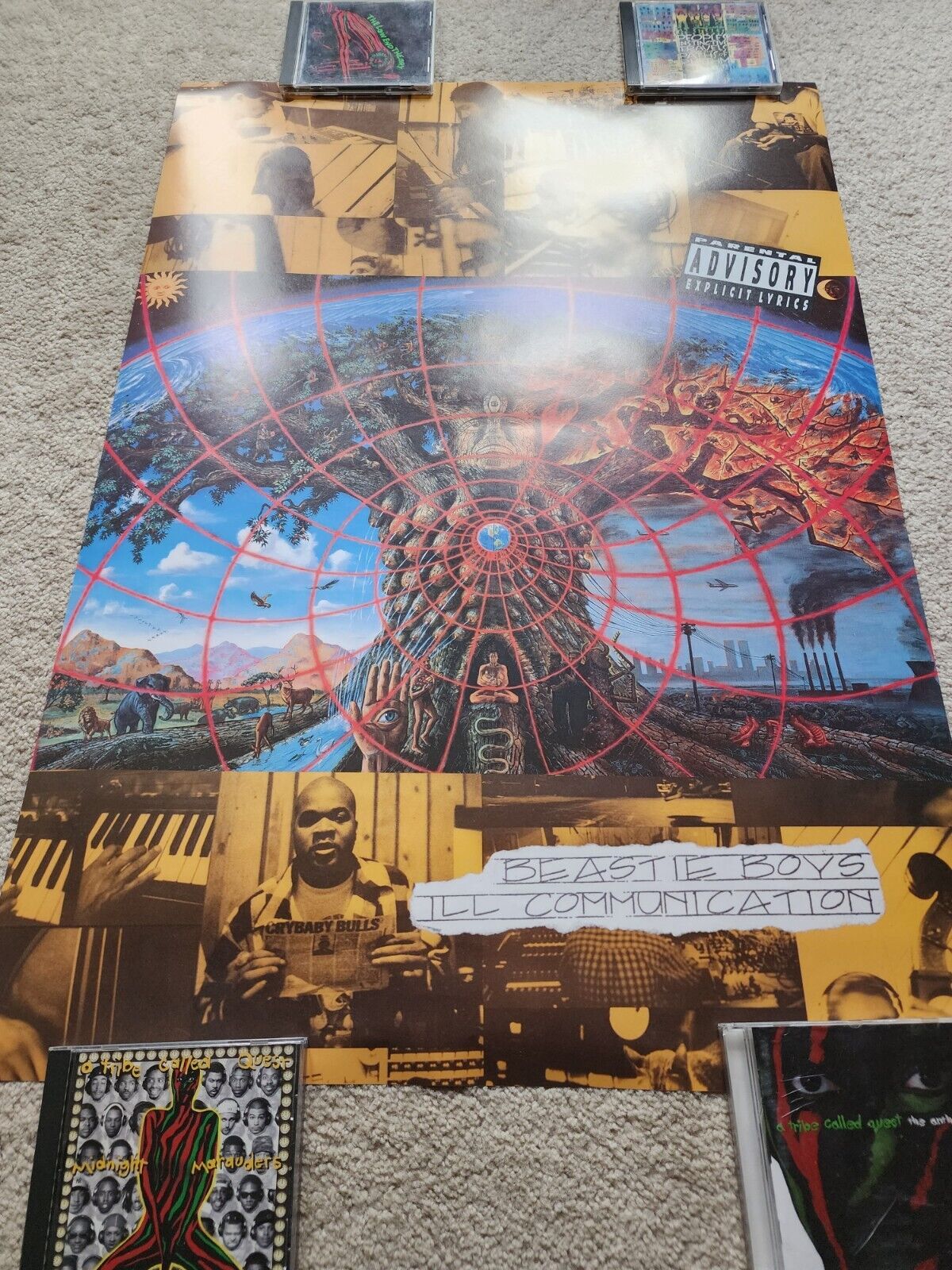 Beastie Boys Ill Communication Show Merch 1994 Poster 60x84cm Promo (?)