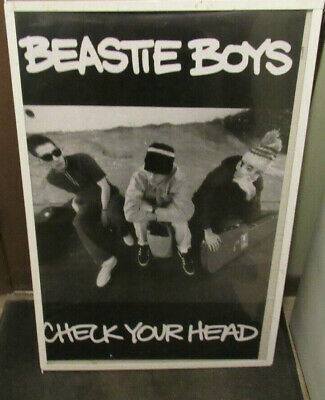Beastie Boys New Poster Mid 2000's Vintage Collectable Check You Head