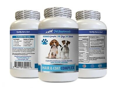 Dog Itching Skin Relief - Dogs Hair And Coat Complex 1b - Dog Vitamins For Coat