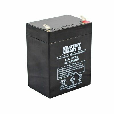 12 Volt 2.9 Ah Sealed Lead Acid Rechargeable Battery [sla-12v2-9]