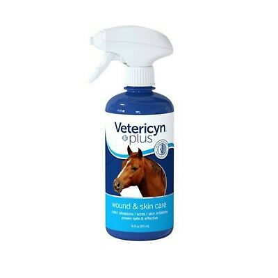 Vetericyn Plus Wound & Infection 16 Oz Trigger Spray For Dogs, Cats & Equine