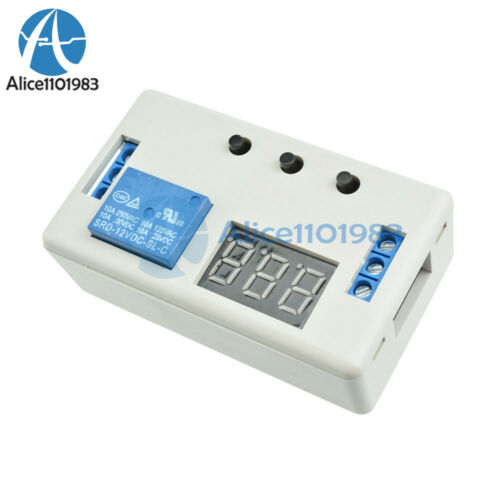 12v Led Automation Delay Timer Control Switch Relay Module With Case