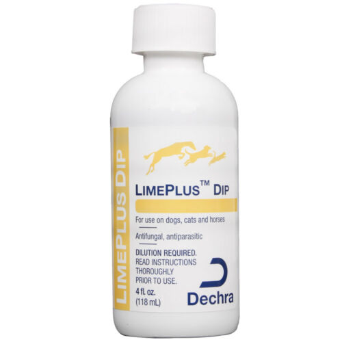 Lime Sulfur Dip Concentrate For Ringworm Mange Demodex 4oz Makes 1 Gallon