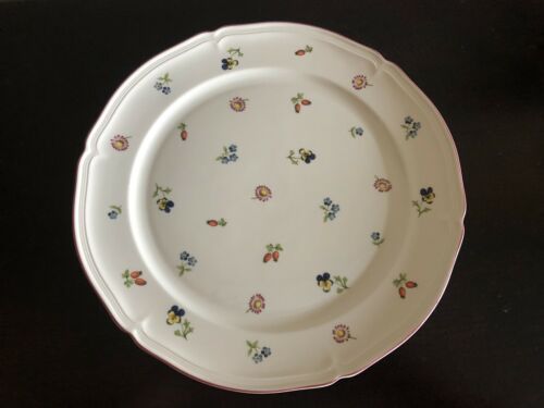 Villeroy + Boch Petite Fleur Chop Platter Plate 12 5/8"